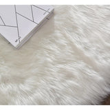 Premium Faux Sheepskin Area Rug | 5.2ft x 7.5ft | Soft & Luxurious Faux Fur Rug for Cozy Home Decor - Chic Collezione 