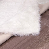 Chic Collezione Faux Sheep Skin Rug 5.2 X 7.5 Ft