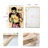Chic Collezione FRAMED & READY TO HANG Muhammed Ali Artwork
