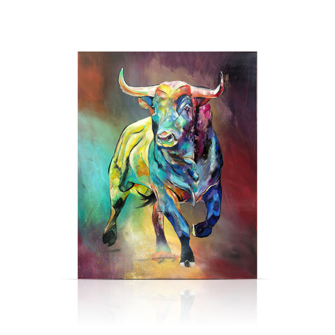 Chic Collezione FRAMED & READY TO HANG Bull Power