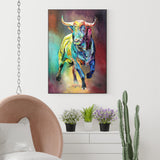 Chic Collezione FRAMED & READY TO HANG Bull Power