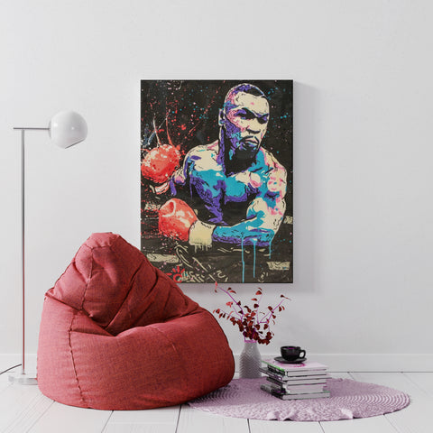 Chic Collezione FRAMED & READY TO HANG Mike Tyson Artwork