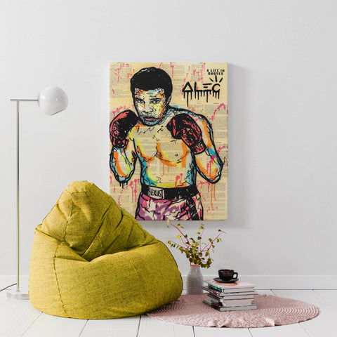 Chic Collezione FRAMED & READY TO HANG Muhammed Ali Artwork